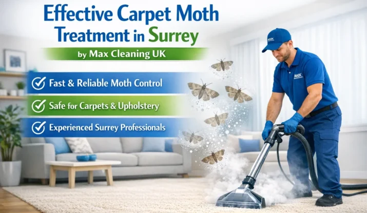 Carpet Moth Treatment Surrey | Max Cleaning UK