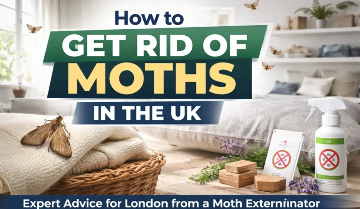 How to Get Rid of Moths in the UK | Expert London Moth Control Guide