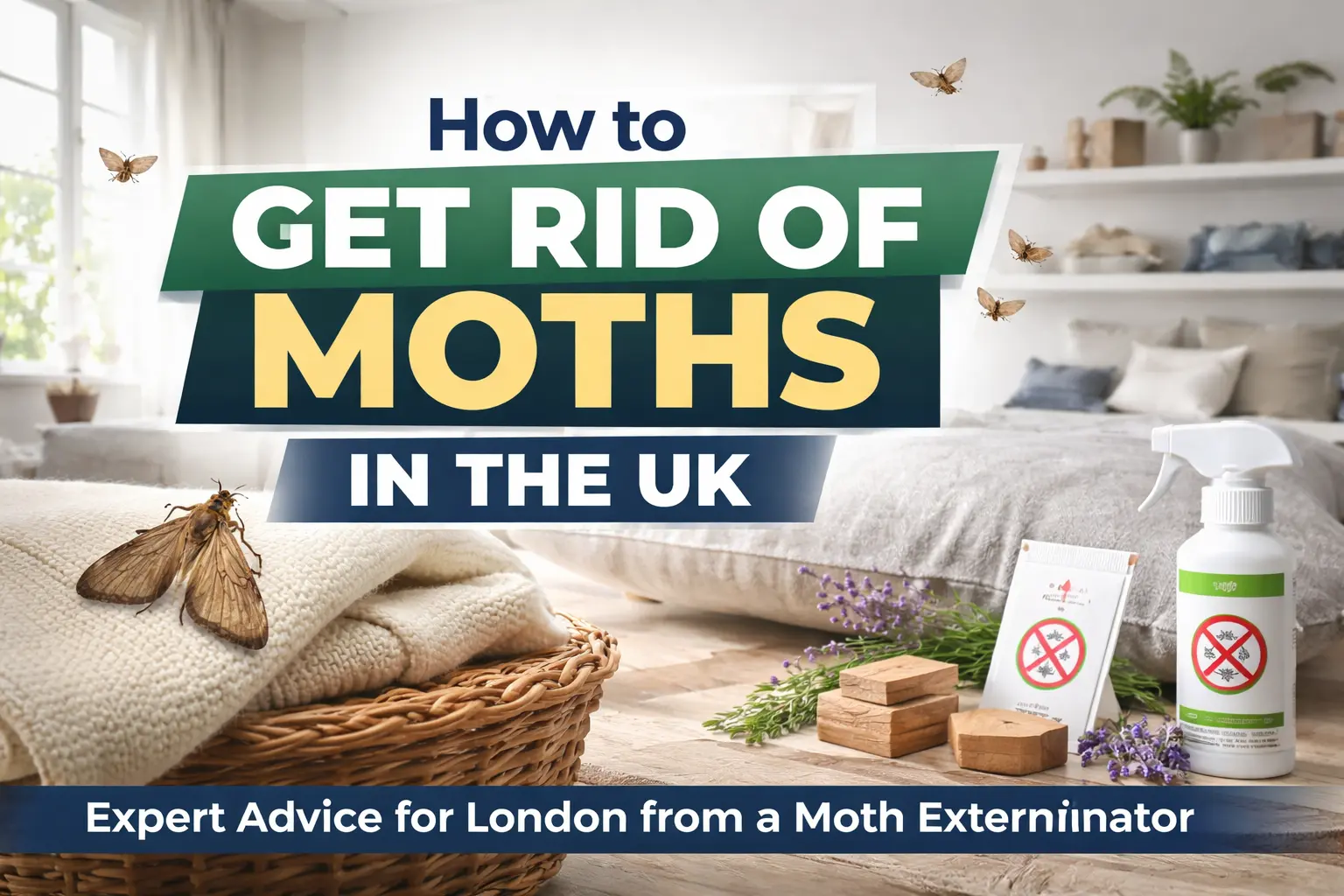 How to Get Rid of Moths in the UK | Expert London Moth Control Guide