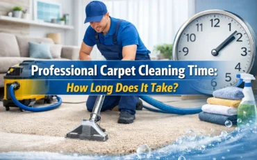 professional carpet cleaning time
