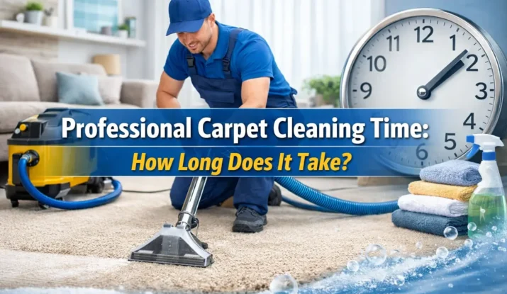 professional carpet cleaning time