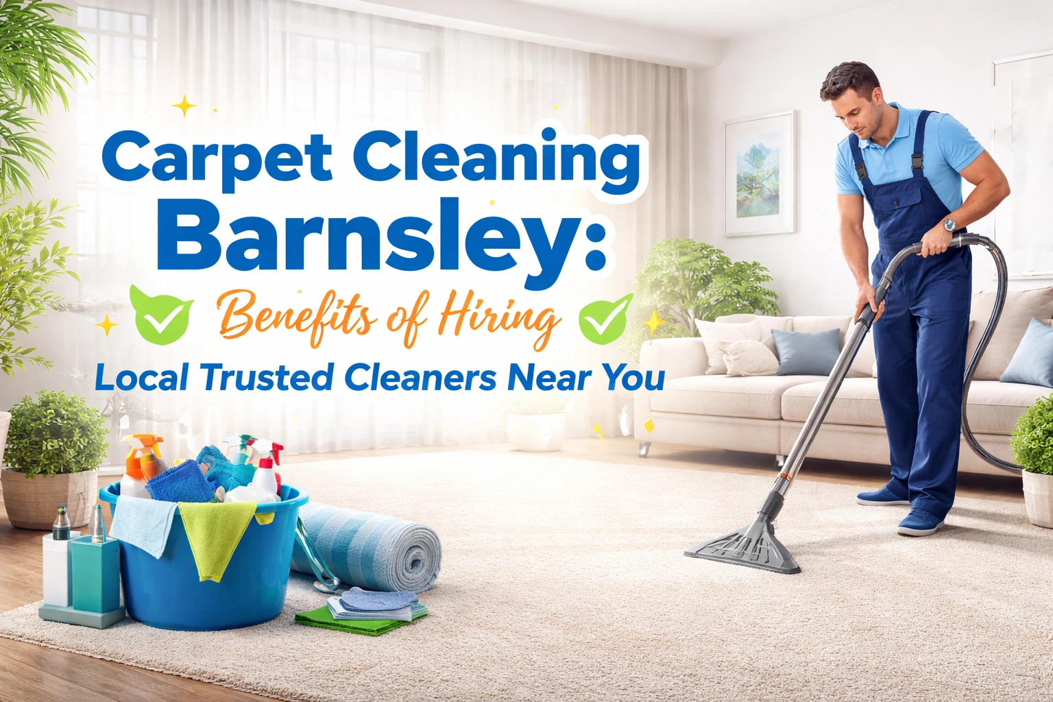 Carpet Cleaning Barnsley: Benefits of Hiring Local Trusted Cleaners Near You